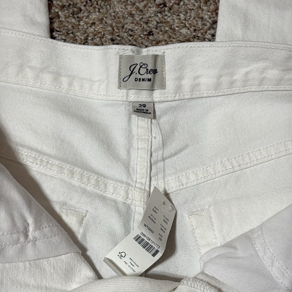 J. Crew Slouchy Boyfriend Jeans in Crisp White NWT - Picture 6 of 7
